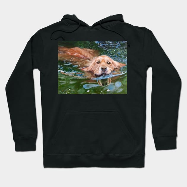 Afternoon swim Hoodie by ACGraphics